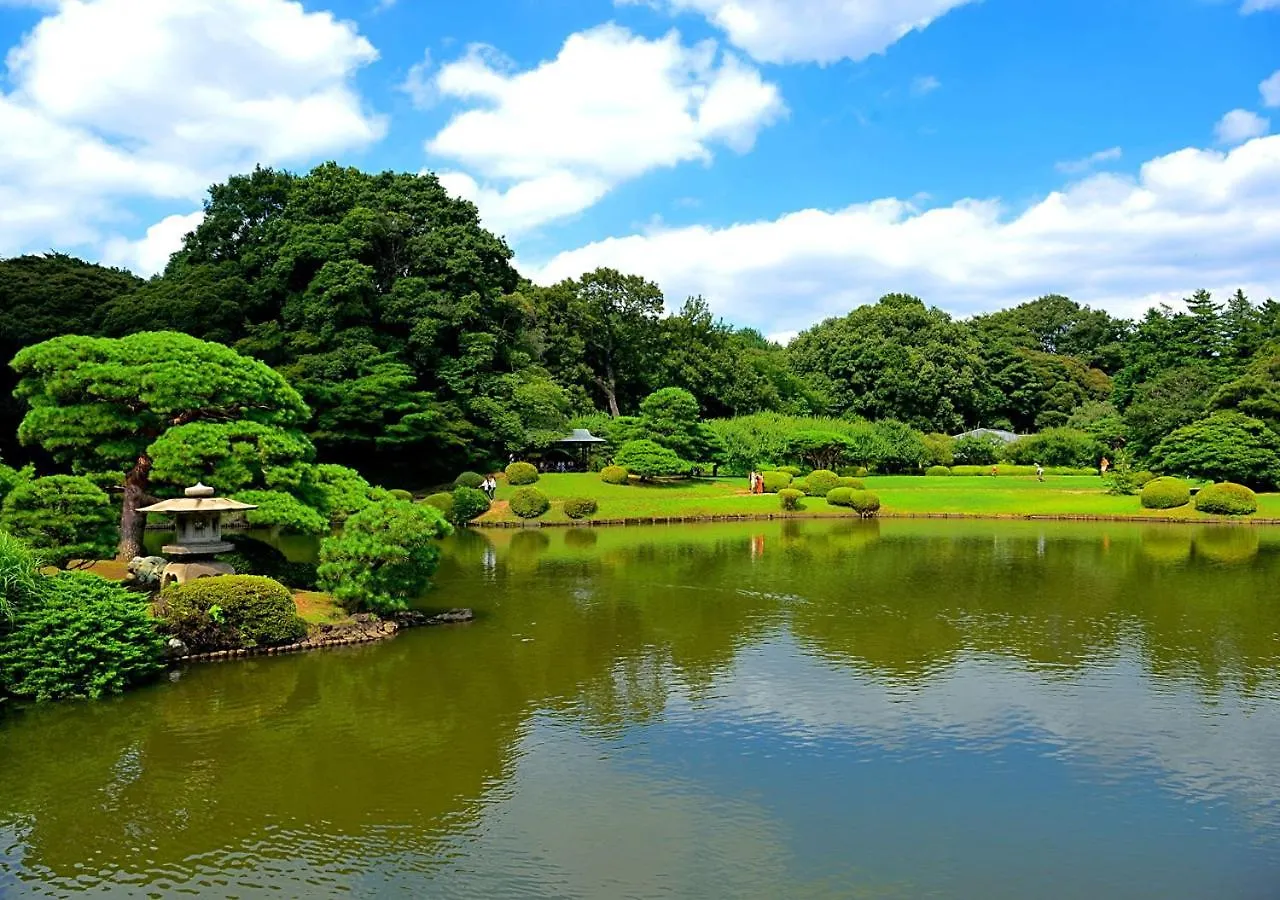 Apa Hotel Shinjuku Gyoemmae Präfektur Tokio Japan